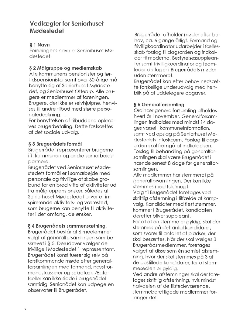 Vedtægter side 1 af 2
